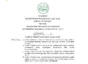 Taushiyah MPU Aceh Minta SPPG MBG Tutup Siang Hari Selama Ramadan