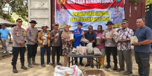 Berawal dari Video Call, 10 Ton Ikan Asin Tiba di Aceh Tamiang
