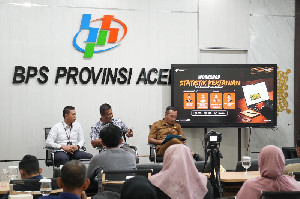 Workshop Statistik Pertanian, BPS Aceh Dorong Penguatan Literasi Data bagi Insan Pers