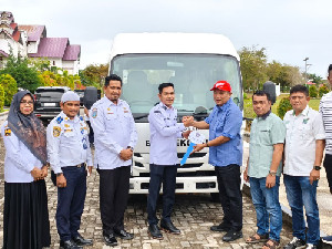 Kabar Gembira! Bantuan Bus Sekolah Tiba di Aceh Jaya