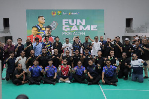 Fun Game Eksebisi PBSI Aceh Meriah, Afdhal: Jadi Motivasi Atlet Muda Aceh