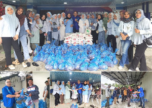 Momentum Meugang, HT Ibrahim Bagikan Daging dan Sembako Untuk Masyarakat