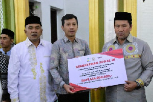 3.428 KK Terdampak Bencana di Aceh Tengah Terima Bantuan Isi Hunian