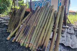 Lemang Tradisional Tetap Jadi Tradisi Menu Berbuka di Aceh