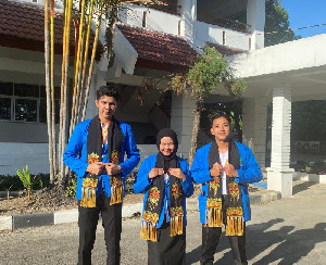 Mahasiswa HES UIN Ar-Raniry Raih Juara Harapan I LKTI Nasional di UNIMED