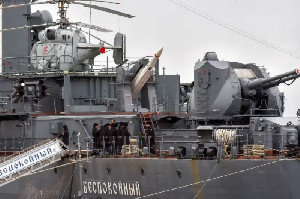 Kremlin Ancam Kerahkan Angkatan Laut Hadapi Penyitaan Kapal Rusia oleh Barat