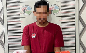 Satresnarkoba Polres Nagan Raya Tangkap Pria Bawa 42 Gram Sabu