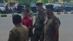 Satpol PP WH Banda Aceh Amankan Satu PMKS