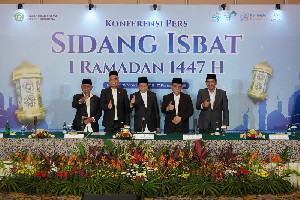Pemerintah Tetapkan 1 Ramadan 1447 H Jatuh 19 Februari 2026