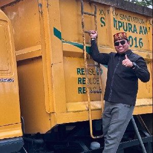 Tuanku Muhammad Minta DLHK3 Konsisten dan Disiplin Soal Jadwal Angkut Sampah