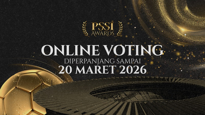 Voting PSSI Awards 2026 Diperpanjang Hingga 20 Maret