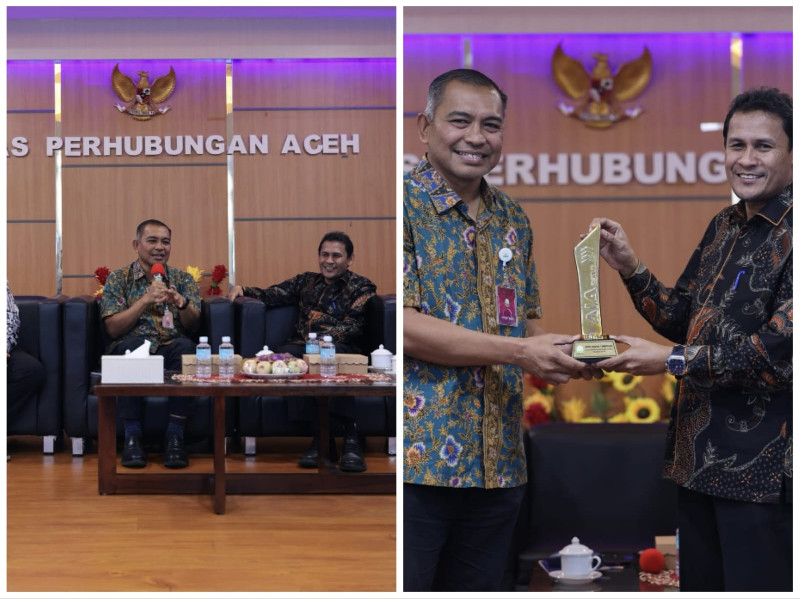 Dishub Aceh Raih Tiga Penghargaan pada Anugerah Inovasi Aceh 2025