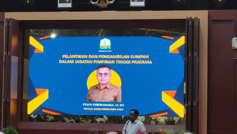 Di Tengah Krisis Air dan Banjir, Erwin Ferdinansyah Memimpin Dinas Pengairan Aceh