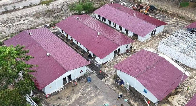 Huntara Bireuen Jadi Polemik, BNPB dan Wagub Aceh Buka Fakta Sebenarnya