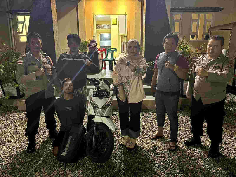 Tak Sampai 1x24 Jam, Dua Pencuri Tas di Depan Apotek Cinta Sehat Diringkus Polisi