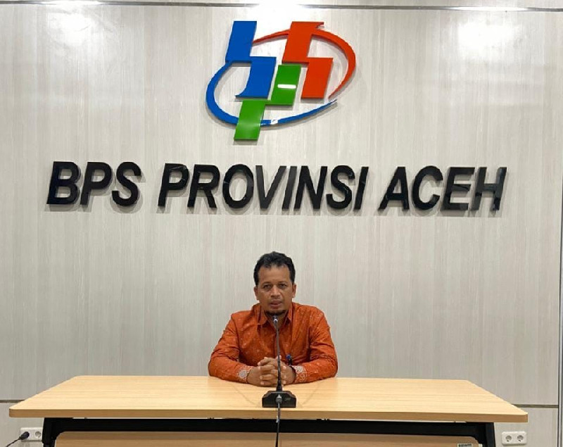BPS Catat Pertumbuhan Ekonomi Aceh 2,97 Persen Sepanjang 2025