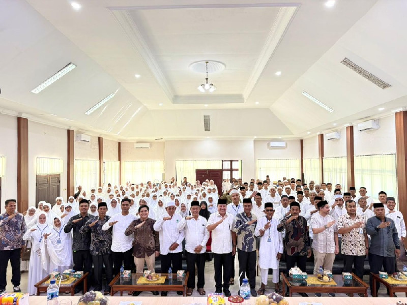 170 CJH Nagan Raya Siap Berangkat Haji 2026, Manasik Resmi Dimulai