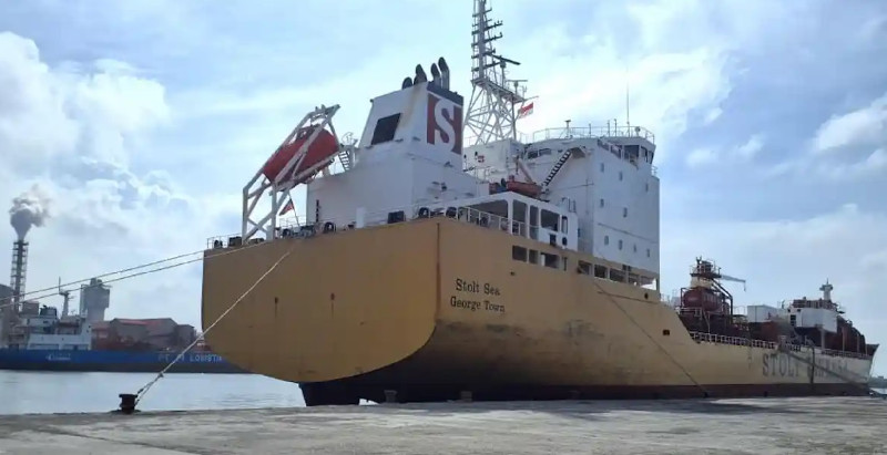 Dua Kapal Tanker Angkut 11.490 MT CPO dari Krueng Geukueh ke India