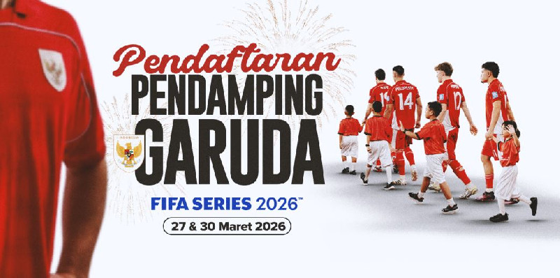 PSSI Ajak Anak Indonesia Jadi Kids Escort Timnas di FIFA Series 2026