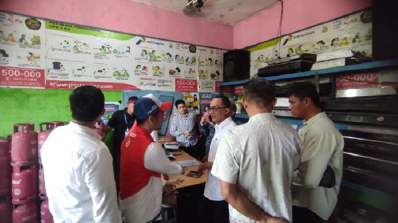 Pastikan Stok Aman, Pertamina dan ESDM Aceh Tinjau SPBU dan Pangkalan LPG