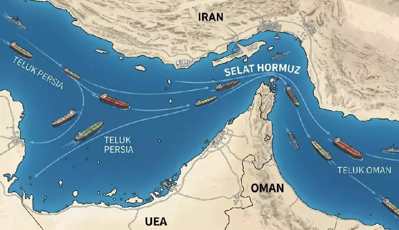 Iran Bahas Pungutan Biaya Kapal di Selat Hormuz, Ribuan Kapal Terdampak