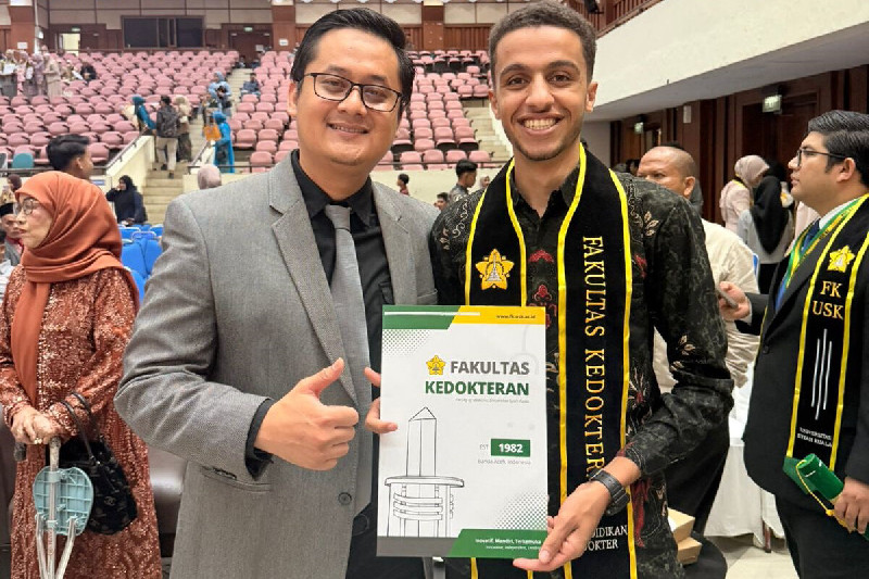 Kisah Ahmed, Mahasiswa Kedokteran USK Asal Palestina yang Terpikat Hangatnya Aceh