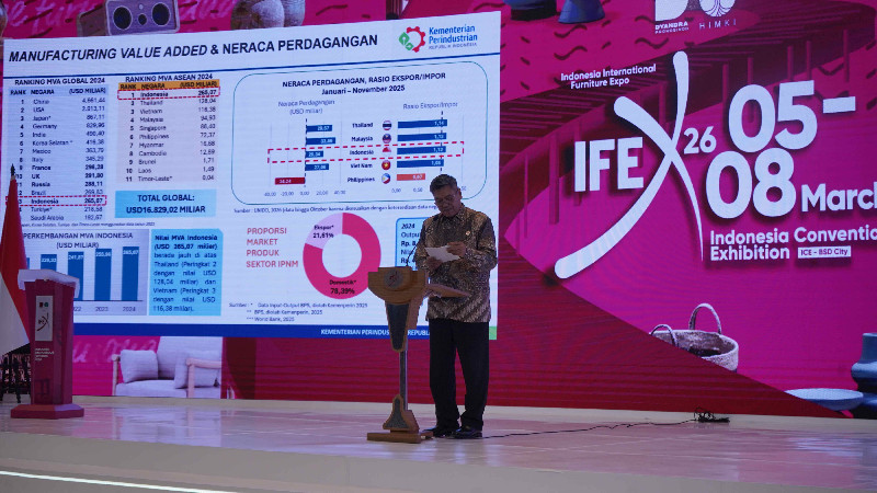 Industri Furnitur RI Didorong Jadi Pemain Global, Pasarnya Tembus USD 736 Miliar