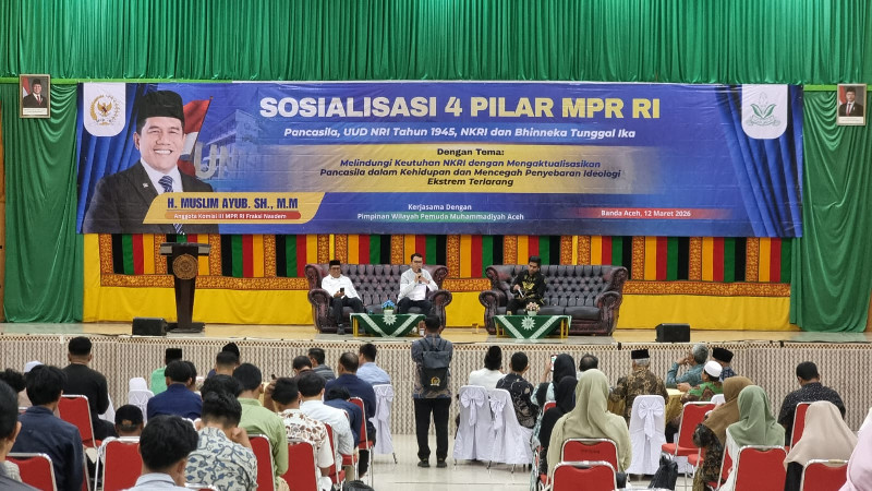 Sosialisasi 4 Pilar Kebangsaan di Banda Aceh, Pemuda Didorong Jaga Persatuan Bangsa