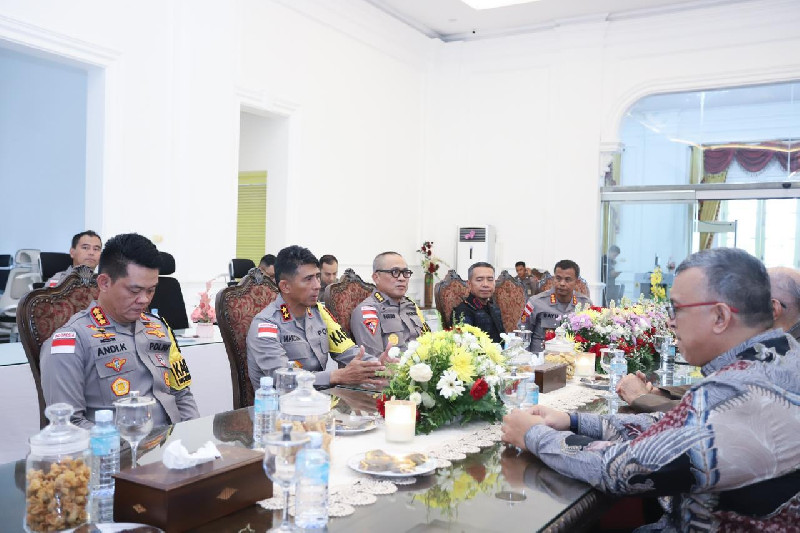Kapolda Aceh Gelar Silaturahmi dan Halal Bihalal Bersama Forkopimda Aceh