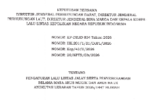 Simak Pengaturan Lalu Lintas Saat Mudik Lebaran 2026