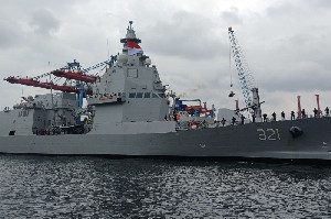 KRI Prabu Siliwangi-321 Tiba di Jakarta, Perkuat Kekuatan TNI AL