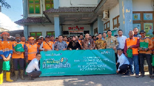 Gandeng Bank Aceh, 636 Pasukan Oranye Banda Aceh Terima Paket Lebaran