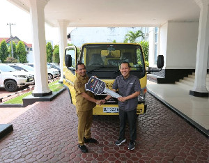 Pemko Lhokseumawe Tambah Armada Sampah Berkat Bantuan Perta Arun Gas