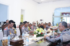 Kapolda Aceh Gelar Silaturahmi dan Halal Bihalal Bersama Forkopimda Aceh