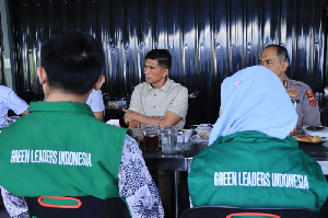 Kapolda Aceh Bahas Green Policing Bersama Komunitas Green Leadership Indonesia Aceh