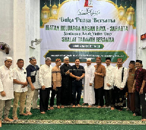 Bupati TRK Hadiri Bukber IKNR Jakarta, Pererat Silaturahmi Warga Nagan Raya di Perantauan