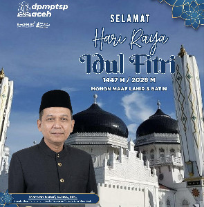 Kepala DPMPTSP Sampaikan Ucapan Idulfitri 1447 H, Ajak Perkuat Sinergi dan Pelayanan Publik
