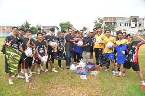 Jelang 8 Besar Liga 4 Aceh, Pemkab Aceh Besar Suntik Dukungan untuk PSAB