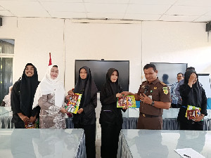 Kejati Aceh Edukasi SMKN 1 Banda Aceh Kampanye Anti-Korupsi