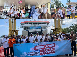Sekda Sapa Pemudik di KMP Aceh Hebat 2, Total 650 Tiket Gratis Disiapkan ke Sabang