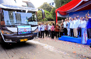 Jelang Lebaran, Kemnaker Koordinasikan Mudik Gratis bagi 12.690 Pekerja dan Ojol