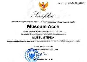 Museum Aceh Raih Predikat Museum Tipe A
