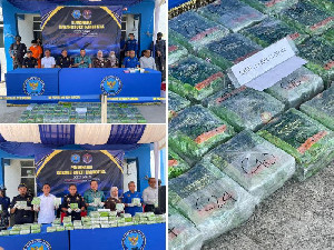 BNPP Aceh dan Bea Cukai Musnahkan Barang Bukti Sabu Hampir 60 Kg