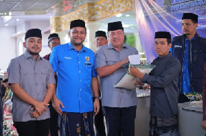 Bukber Bersama KNPI Nagan Raya, Bupati TRK Ajak Pemuda Kompak Bangun Daerah