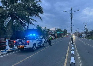 Cegah Balap Liar Subuh Hari, Satlantas Polres Aceh Barat Intensifkan Patroli