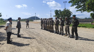 Satpol PP/WH Aceh Jaya Turunkan 12 Personel dalam Operasi Ketupat Seulawah 2026