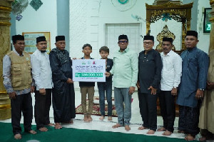 Wabup Nagan Raya Apresiasi Bantuan Rp300 Juta dari Tim Safari Ramadan Pemerintah Aceh
