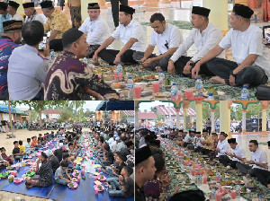 Wagub Aceh Buka Puasa Bersama Warga Matang Drien
