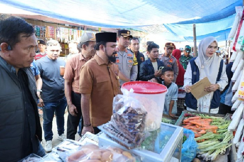 Sidak Bupati Aceh Timur: BBM Aman, Harga Sembako Mulai Meroket