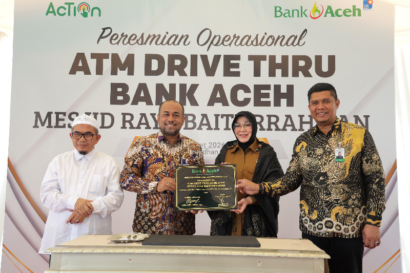 Bank Aceh Tambah Layanan, ATM Drive Thru Kini Hadir di Jantung Kota